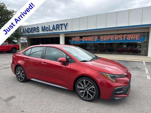 Barcelona Red Metallic 2020 Toyota Corolla SE