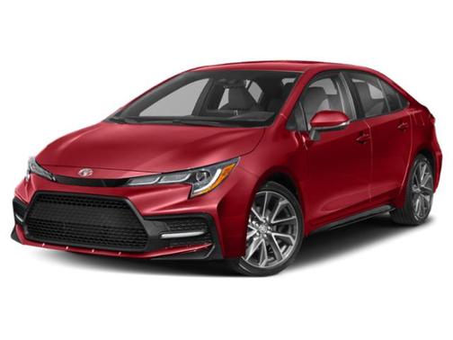 Barcelona Red Metallic 2020 Toyota Corolla SE