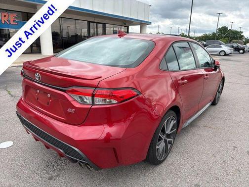 Barcelona Red Metallic 2020 Toyota Corolla SE