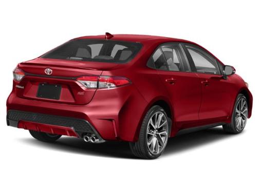 Barcelona Red Metallic 2020 Toyota Corolla SE