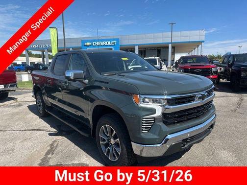 Cypress Gray 2026 Chevrolet Silverado 1500 LT