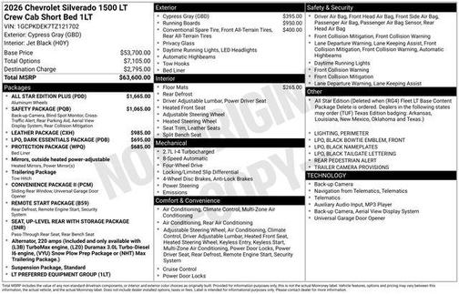 Cypress Gray 2026 Chevrolet Silverado 1500 LT