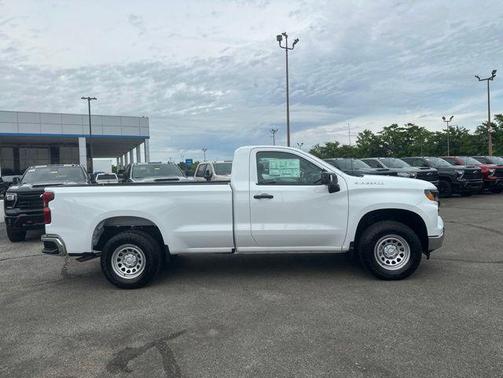 Summit White 2026 Chevrolet Silverado 1500 WT