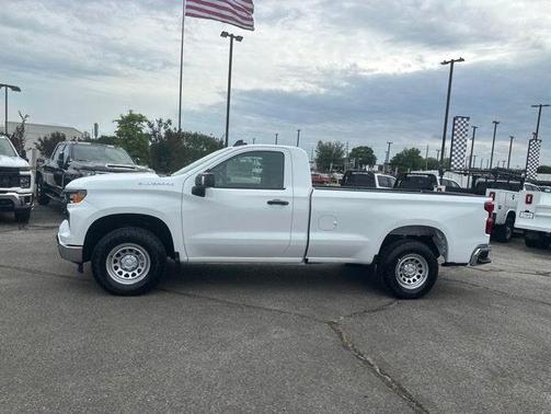 Summit White 2026 Chevrolet Silverado 1500 WT