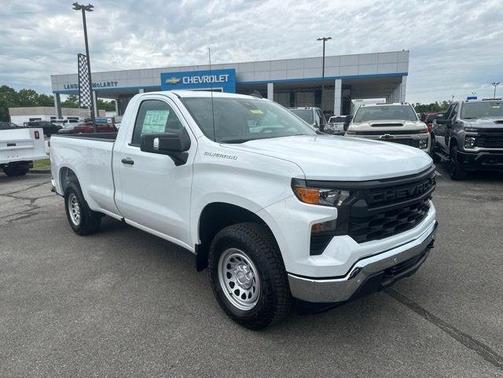 Summit White 2026 Chevrolet Silverado 1500 WT