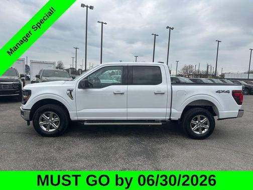 OXFORD WHITE 2025 Ford F-150 XLT