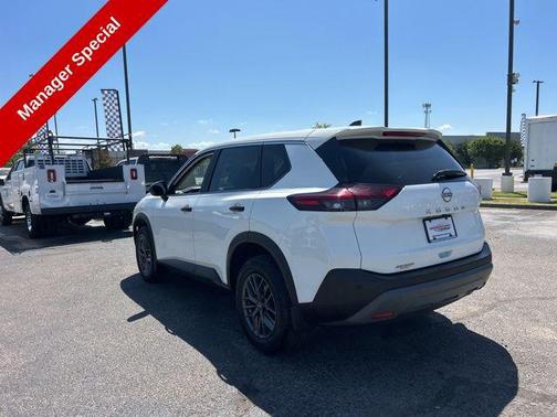 Glacier White 2023 Nissan Rogue S