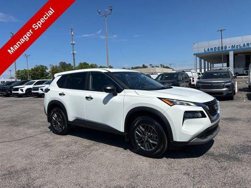 Glacier White 2023 Nissan Rogue S