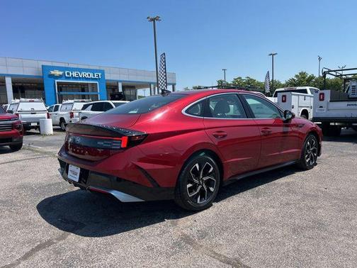 Ultimate red 2025 Hyundai SONATA SEL