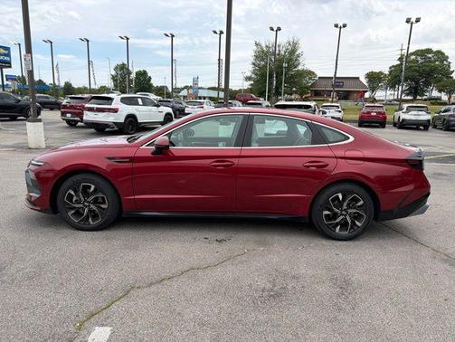 Ultimate red 2025 Hyundai SONATA SEL