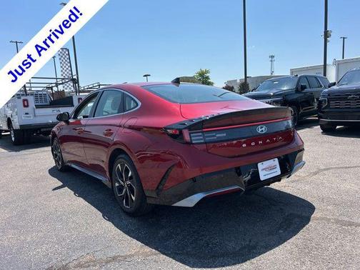 Ultimate red 2025 Hyundai SONATA SEL
