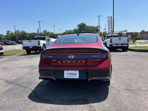 Ultimate red 2025 Hyundai SONATA SEL
