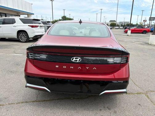 Ultimate red 2025 Hyundai SONATA SEL