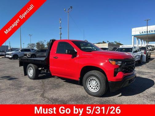 Red Hot 2026 Chevrolet Silverado 1500 WT