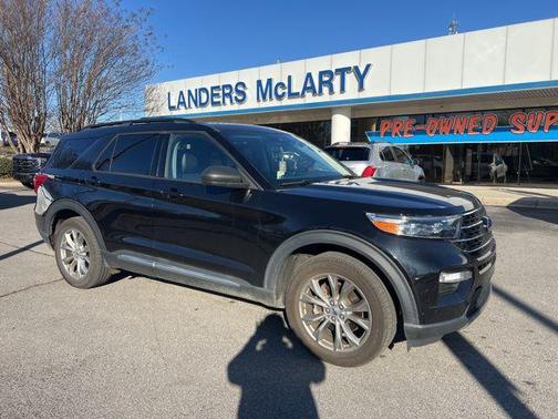 AGATE BLACK METALLIC 2020 Ford Explorer XLT