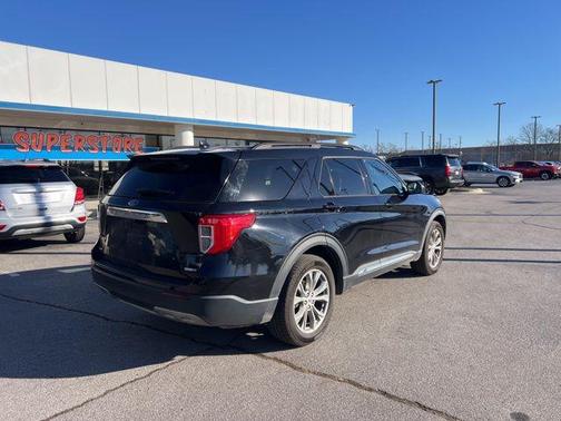 AGATE BLACK METALLIC 2020 Ford Explorer XLT