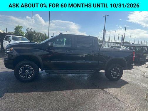 Black 2026 Chevrolet Silverado 1500 ZR2