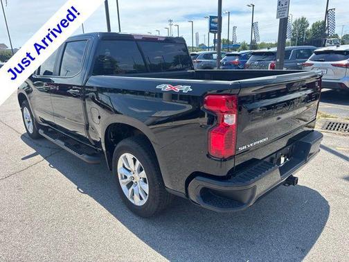 Black 2025 Chevrolet Silverado 1500 Custom