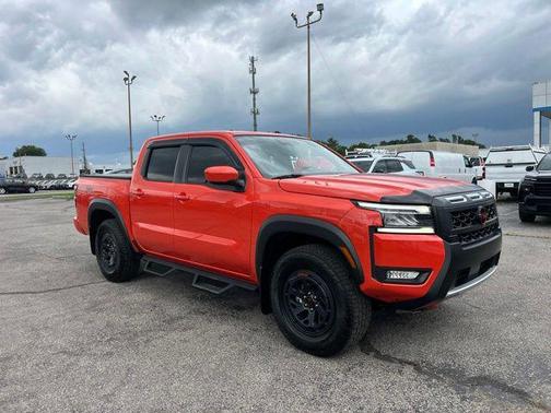 Afterburn Orange 2025 Nissan Frontier PRO-4X