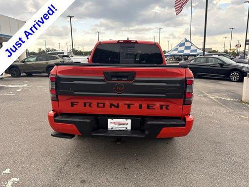 Afterburn Orange 2025 Nissan Frontier PRO-4X