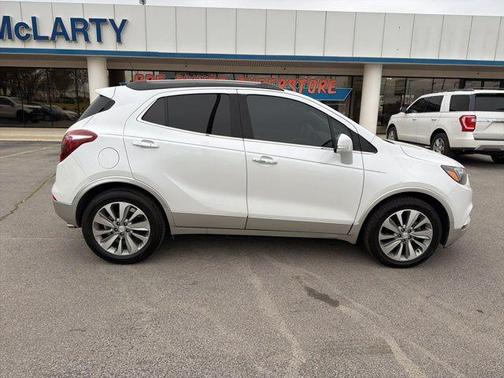 White Frost Tricoat 2018 Buick Encore Preferred