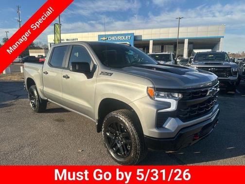 Sterling Gray Metallic 2026 Chevrolet Silverado 1500 LT Trail Boss