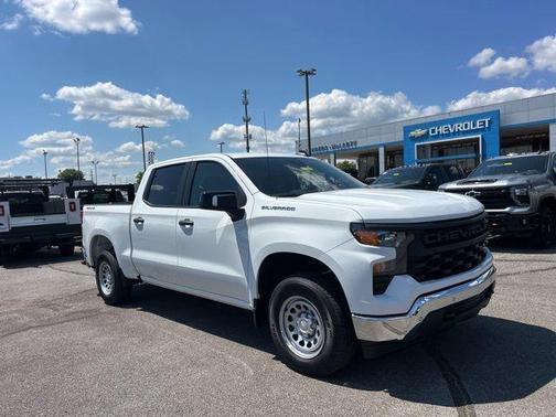 Summit White 2026 Chevrolet Silverado 1500 WT