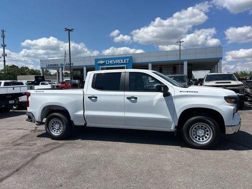 Summit White 2026 Chevrolet Silverado 1500 WT