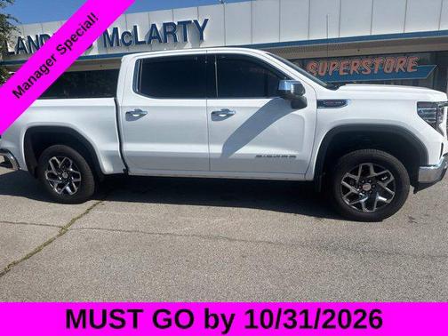Summit White 2026 GMC Sierra 1500 SLT