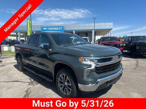 Cypress Gray 2026 Chevrolet Silverado 1500 LT