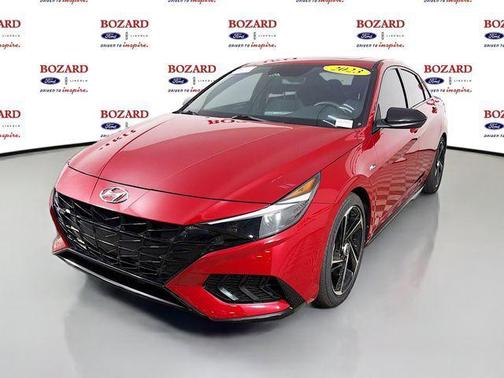 Scarlet Red Pearl 2023 Hyundai ELANTRA N Line