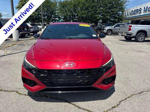 Scarlet Red Pearl 2023 Hyundai ELANTRA N Line