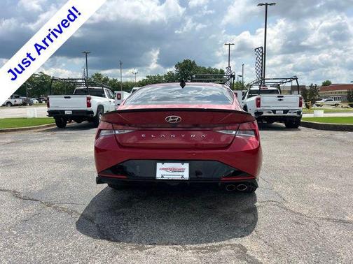 Scarlet Red Pearl 2023 Hyundai ELANTRA N Line