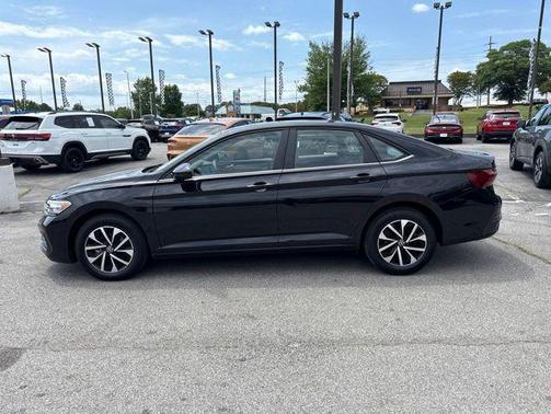 Deep Black Pearl 2023 Volkswagen Jetta 1.4T S