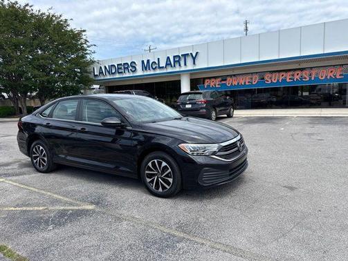 Deep Black Pearl 2023 Volkswagen Jetta 1.4T S