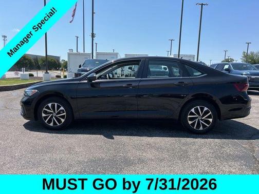 Deep Black Pearl 2023 Volkswagen Jetta 1.4T S