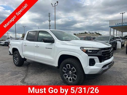 Summit White 2026 Chevrolet Colorado Z71