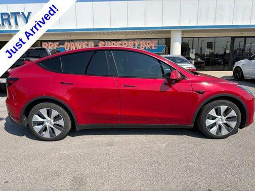 Red Multi-Coat 2020 Tesla Model Y Long Range Dual Motor All-Wheel Drive