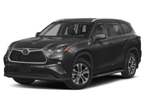 Midnight Black Metallic 2026 Toyota Highlander Hybrid XLE