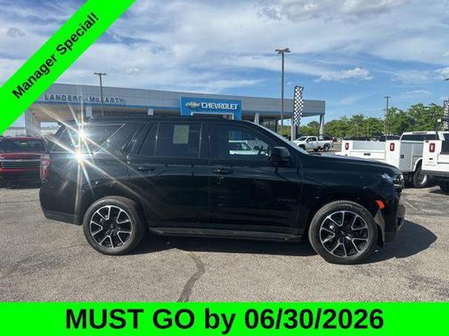 Black 2023 Chevrolet Tahoe 4WD RST