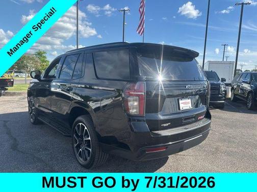 Black 2023 Chevrolet Tahoe 4WD RST