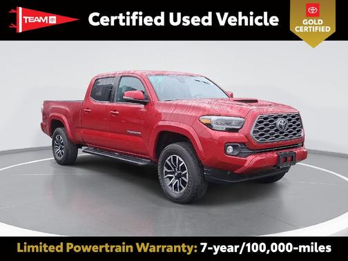 Barcelona Red Metallic 2023 Toyota Tacoma TRD Sport