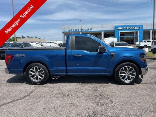 ATLAS BLUE METALLIC 2024 Ford F-150 XL