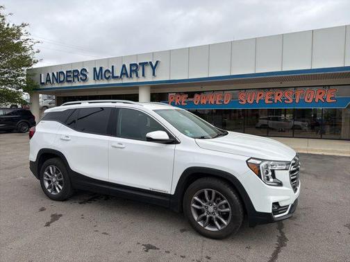 Summit White 2023 GMC Terrain SLT