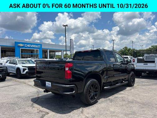 Black 2026 Chevrolet Silverado 1500 Custom