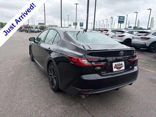 Midnight Black Metallic 2025 Toyota Camry SE