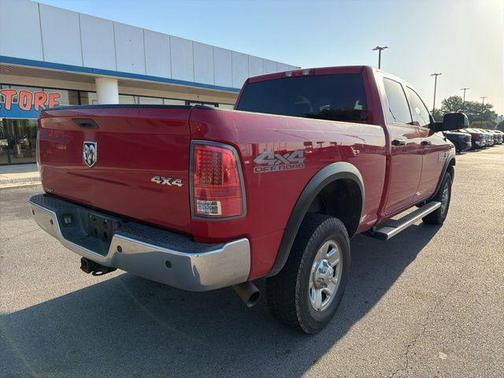 Flame Red Clearcoat 2018 RAM 2500 Tradesman Crew Cab 4x4 6'4' Box
