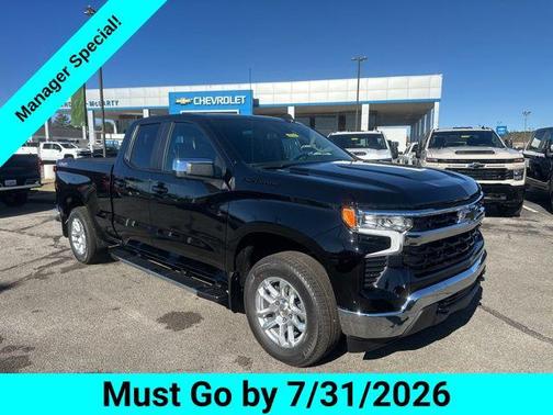 Black 2026 Chevrolet Silverado 1500 LT