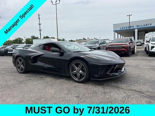 Black 2026 Chevrolet Corvette Stingray w/3LT