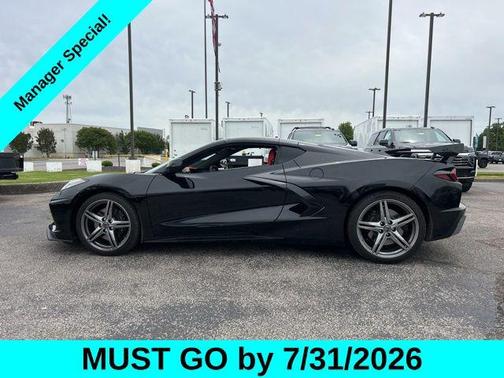 Black 2026 Chevrolet Corvette Stingray w/3LT